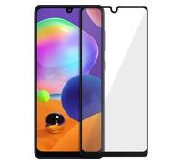 Avizar Film pour Samsung Galaxy A31 Verre Trempé Biseauté Noir