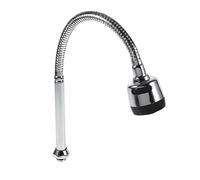 Avizar Flexible pour Robinet de Cuisine Rotatif à 360° Double jet Noir / Argent