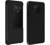 Avizar, Flip Cover avec fenêtre Smart View pour Huawei Mate 20 Pro, noir