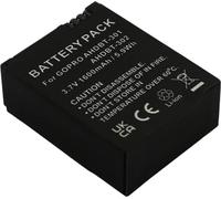 Avizar, GoPro Hero3 batterie au lithium-ion rechargeable 3,7V 800mAh compatible, noir