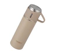 Avizar Gourde Thermique sous Vide 500ml avec Filtre à Thé Gris