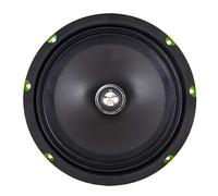 Haut-parleur Automobile 350W 16cmx16cm Son Puissant et Clair Noir / Vert