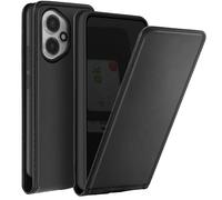 Étui Clapet Verticale pour Honor 400 avec Porte-carte Fermeture Magnétique Noir