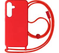 Avizar, housse de chaîne pour Samsung Galaxy S24 Plus / S25 Plus 80cm de chaîne, rouge