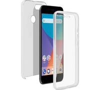Avizar, Housse de protection pour Xiaomi Mi A1, Protection avant + arrière intégrale, Transparent