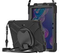 Coque Pour Samsung Tab Active 5 Pro Et 4 Pro Poignée Et Bandoulière Noir