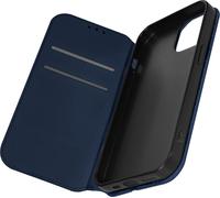 Avizar, housse en similicuir édition classique pour Apple iPhone 15 Pro Max, bleu foncé