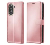 Avizar Housse Folio pour Xiaomi Redmi A5 Support Vidéo Rose champagne