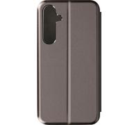 Avizar, Housse pour Galaxy S24 Plus / S25 Plus Porte-cartes et fonction de mise en place, argenté