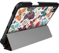 Avizar, Housse pour iPad Mini 6 2021 / Mini 7 2024 Standcase visionneuse / dactylo, Blanc