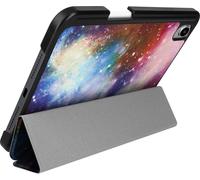 Avizar, Housse pour iPad Mini 6 2021 / Mini 7 2024 Standcase Visualisation / frappe, Rouge
