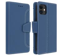 Avizar Housse pour iPhone 11 Étui Folio Portefeuille Fonction Support Bleu
