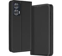 Avizar, Housse pour Motorola Edge 50 Fusion Porte-cartes Smart Collection, Noir