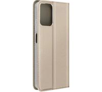 Avizar, Housse pour Motorola Moto G34 5G Porte-carte Smart Collection, Or