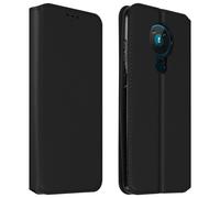 Avizar Housse pour Nokia 5.3 Porte-cartes Fonction Support Fin et Élégant Noir