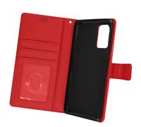 Avizar Housse pour Realme GT Neo 2 / GT Neo 3T et GT 2 Clapet Portefeuille Rouge