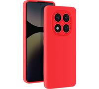 Avizar, Housse pour Redmi Note 14 Pro et 14 Pro Plus Silicone Caméra protégée, Rouge