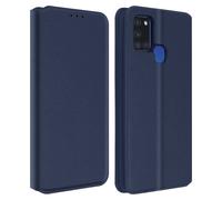 Housse pour Samsung A21s Étui Portefeuille Support bleu