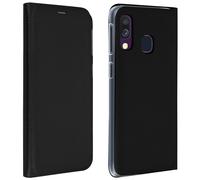Housse pour Samsung Galaxy A40 Étui Porte-carte Rigide Antichocs Noir