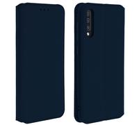Housse pour Samsung Galaxy A50 Etui Folio Portefeuille Fonction Support Bleu nuit