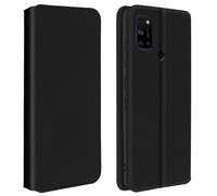Avizar Housse folio portefeuille pour Wiko View 5/5 Plus avec support noir