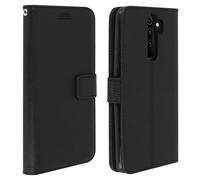 Housse pour Xiaomi Redmi Note 8 Pro Etui Folio Porte carte Support Vidéo Noir