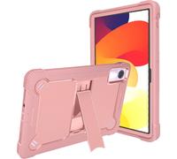Avizar, Housse pour Xiaomi Redmi Pad SE / Pad 2 antichoc avec support, or rose