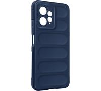 Avizar, Housse souple et résistante en silicone Xiaomi Redmi Note 12 4G, Bleu foncé