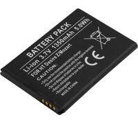 Avizar, HTC Desire Z/Mozart Batterie de rechange 3,7 V 1350 mAh Li-Ion, noir