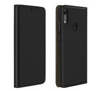Avizar, Huawei Y6 2019/Y6S et Honor 8A/8A 2020 Couverture flip avec fonction stand, noir