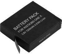 Avizar, Insta360 ONE X Batterie au lithium-ion pour appareil photo 3,8V 1200mAh, noir