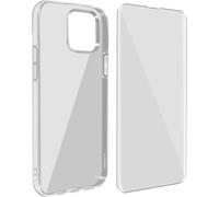 Avizar, kit de protection 360° pour Apple iPhone 13 Pro Max : étui + film, transparent