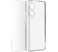 Coque Honor 50 SE Souple et Film Verre Trempé 9H - transparent