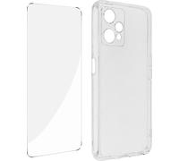 Avizar, kit de protection 360° pour Realme 9 Pro : housse + film, Transparent