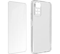 Avizar, kit de protection 360° pour Xiaomi Redmi Note 11 / Note 11s : housse + film, transparent