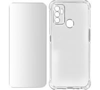 Avizar, Kit de protection premium Oppo A53 / A53s Housse + film de protection, Transparent