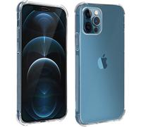 Avizar, kit de protection premium pour iPhone 12 Pro Max Étui de protection + film protecteur, Transparent