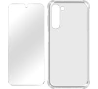 Avizar, kit de protection premium Samsung Galaxy S23 Plus Housse de protection + film, Transparent
