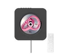 Avizar Lecteur CD Cancale Mural avec Bluetooth 5.0 FM Radio Télécommande Noir