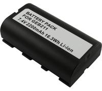 Avizar, Leica GEB211 Batterie de rechange avec puce 7,4 V 2200 mAh Li-Ion, noir