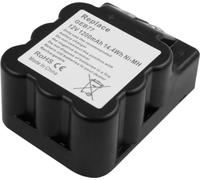 Avizar, Leica GEB77 Station Total Batterie 12 V 1200 mAh NiMH, Noir