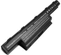 Avizar, Li-Ion Akku 6600mAh 11.1V für Acer Aspire 4251 Laptop kompatibel, Schwarz