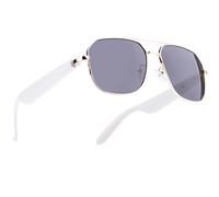 Avizar Lunettes Connectées Modèle Thalos avec Verres Solaires Polarisés Blanc