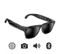 Avizar Lunettes Connectées Photos 2K et Vidéos 1080p Audio et Appels Bluetooth