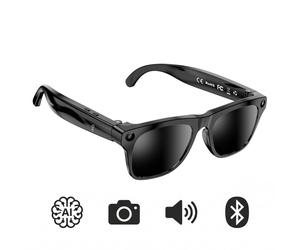 Avizar Lunettes Connectées Photos 2K et Vidéos 1080p Audio et Appels Bluetooth