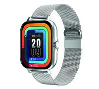 Montre Connectée Balnéo Écran 1,69' Bluetooth 5.1 IP67 Bracelet Acier Argent