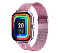 Avizar Montre Connectée Balnéo Écran 1,69" Bluetooth 5.1 IP67 Bracelet Acier