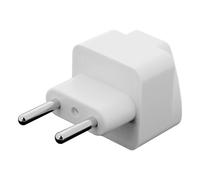 Avizar Multi-adaptateur Royaume-Uni, Amérique, Caraïbes vers Prise Type C Blanc