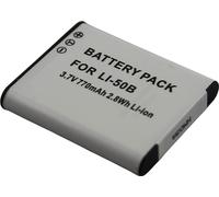 Avizar, Olympus Li-50B Batterie lithium-ion pour appareil photo 3,7V 680mAh, Gris
