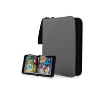 Avizar Pack de 2 Classeurs de Rangement pour 400 Cartes avec Fermeture Zippée
